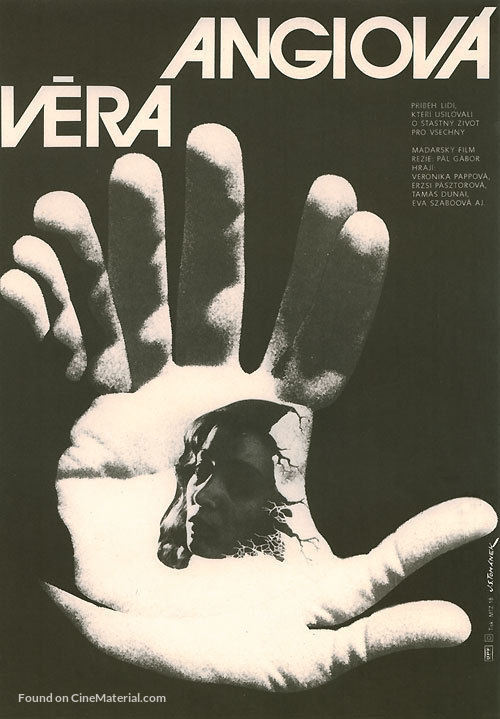 Angi Vera - Czech Movie Poster