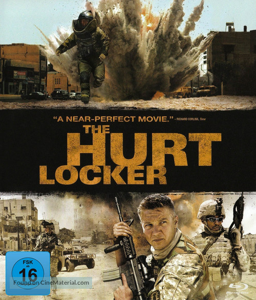 The Hurt Locker - German Blu-Ray movie cover