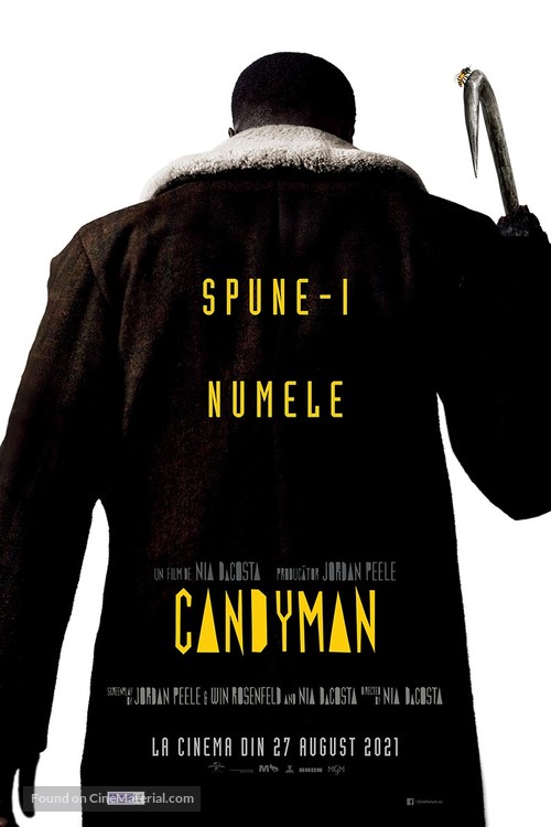 Candyman - Romanian Movie Poster