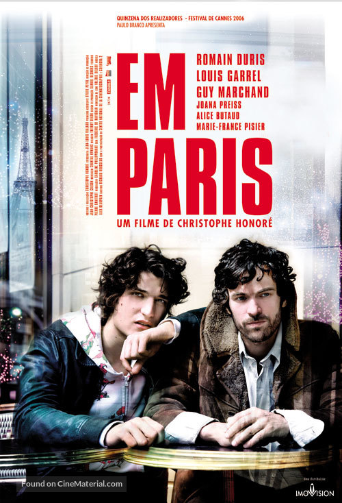 Dans Paris - Brazilian Movie Poster