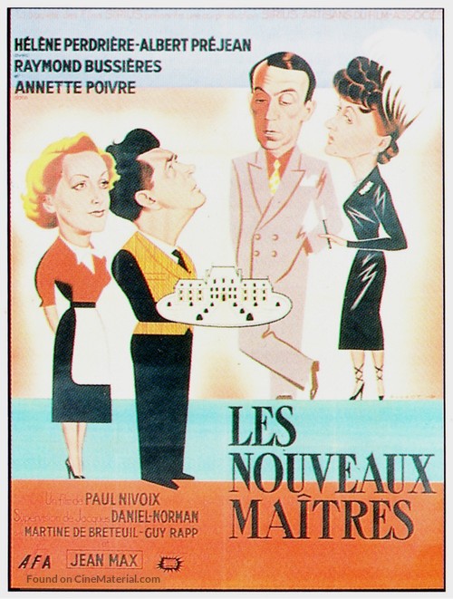 Les nouveaux ma&icirc;tres - French Movie Poster