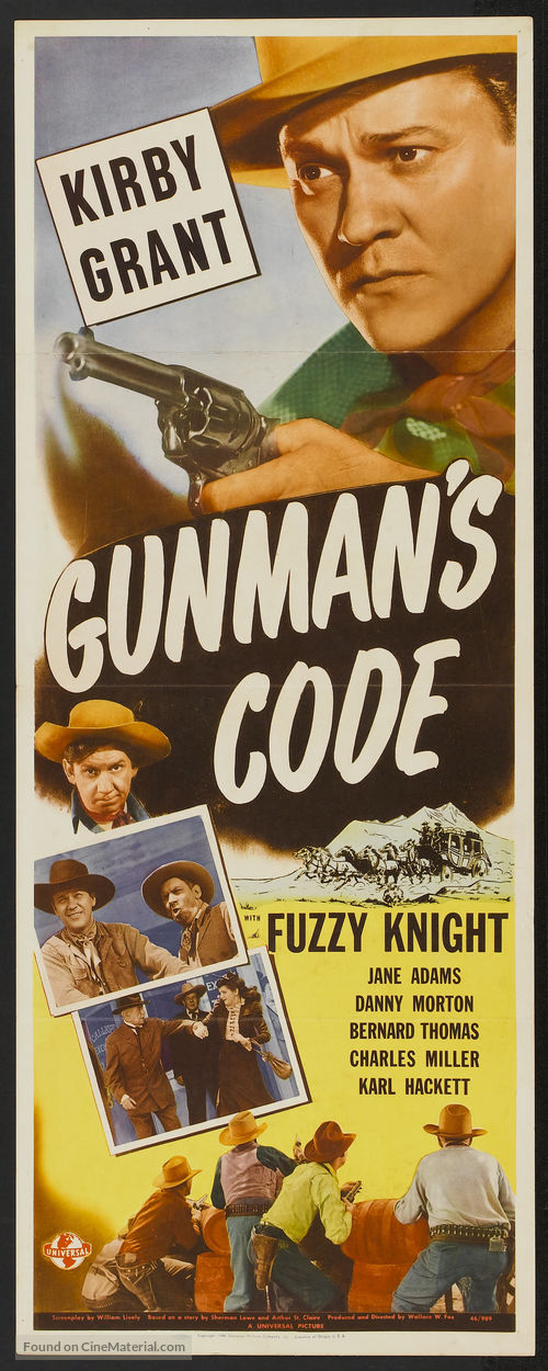 Gunman&#039;s Code - Movie Poster