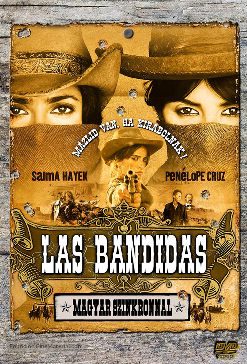 Bandidas - Hungarian DVD movie cover