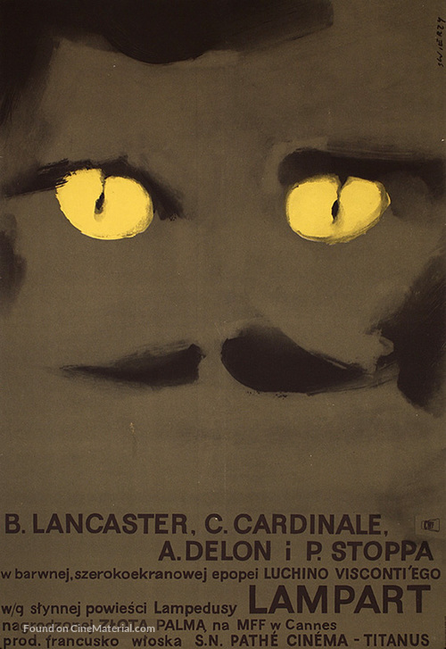 Il gattopardo - Polish Movie Poster