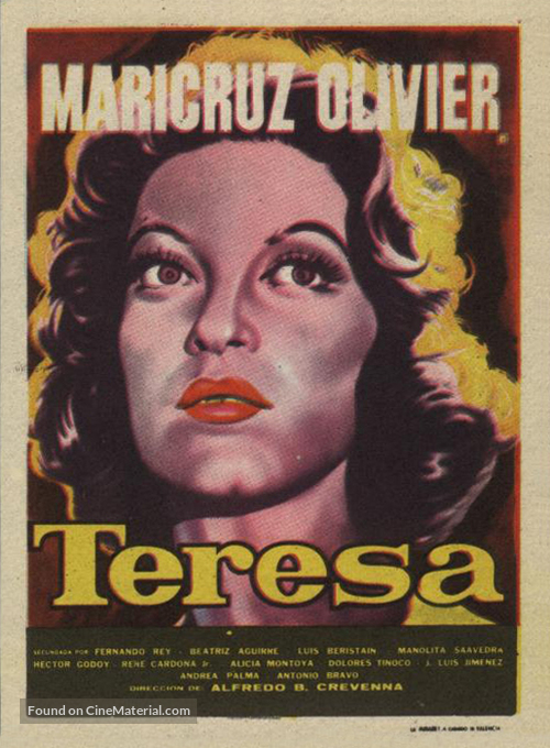 Teresa - Mexican Movie Poster