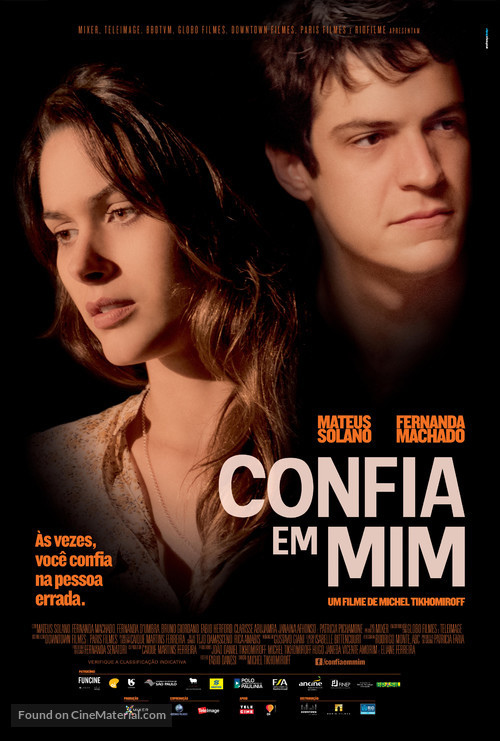 Confia em Mim - Brazilian Movie Poster