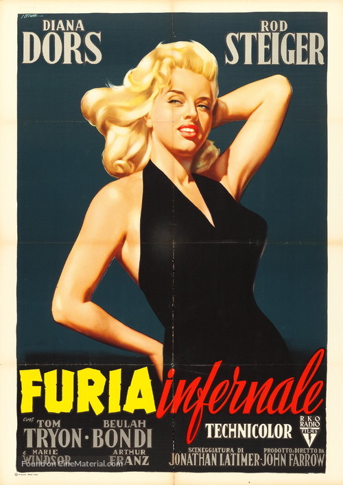The Unholy Wife - Italian Movie Poster