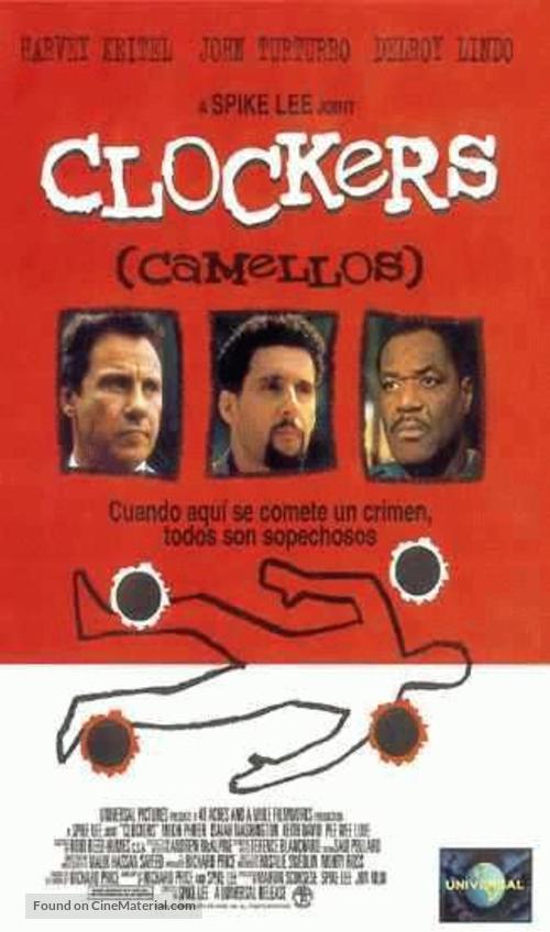 Clockers - Spanish VHS movie cover