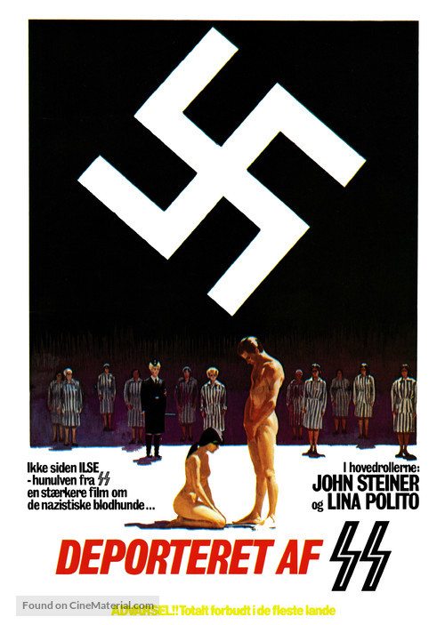 Le deportate della sezione speciale SS - Danish Movie Poster