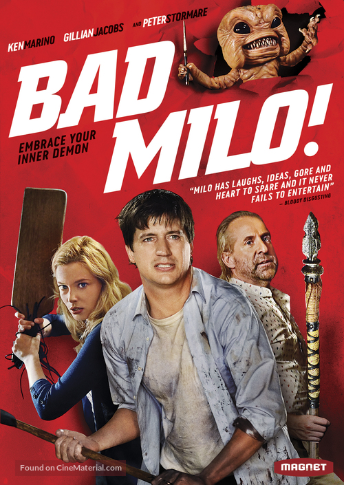 Bad Milo! - DVD movie cover