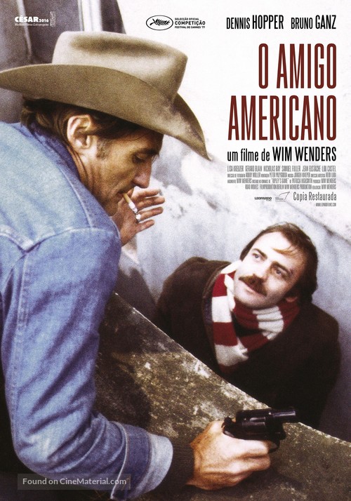 Der amerikanische Freund - Portuguese Movie Poster