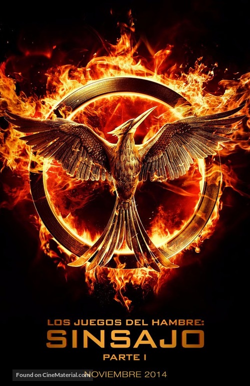 The Hunger Games: Mockingjay - Part 1 - Mexican Movie Poster
