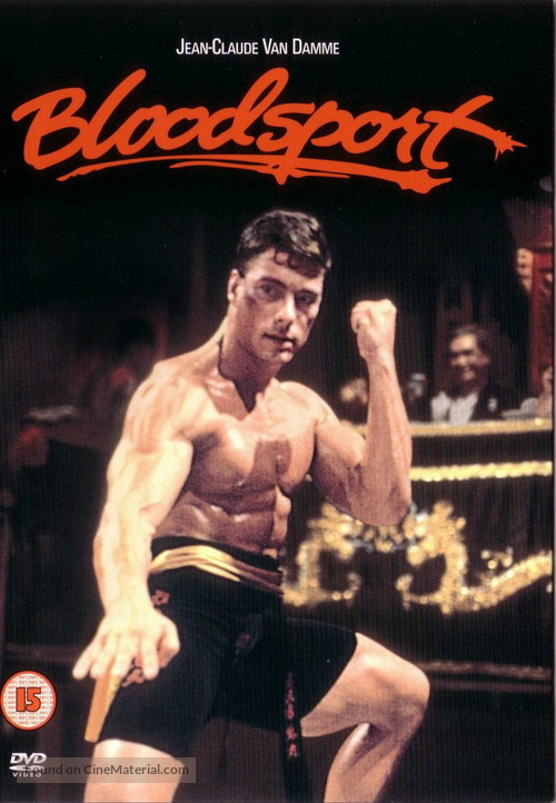 Bloodsport - British DVD movie cover