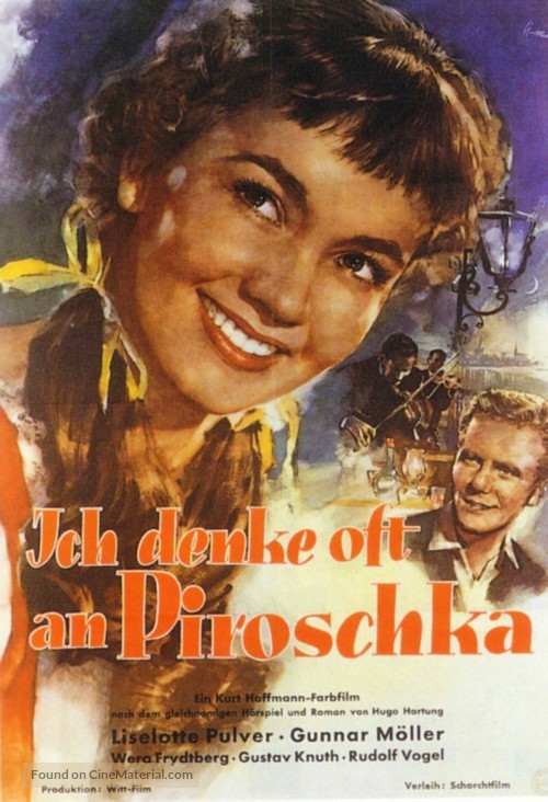 Ich denke oft an Piroschka - German Movie Poster