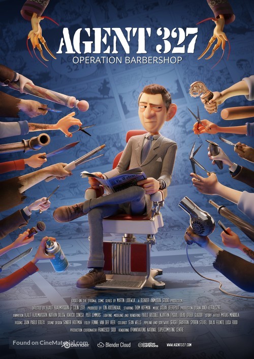 Agent 327: Operation Barbershop - Dutch Movie Poster