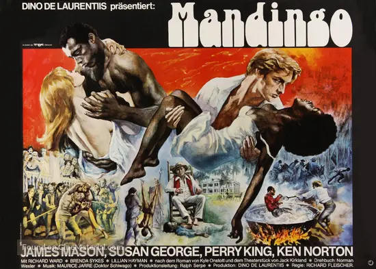 Mandingo (1975) German movie poster