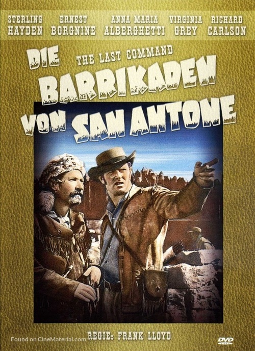 The Last Command - German DVD movie cover