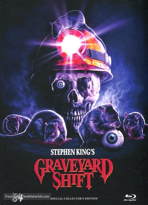 Graveyard Shift - German Blu-Ray movie cover