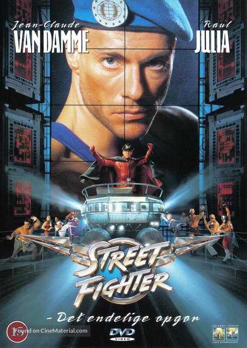 Street Fighter - Danish DVD movie cover