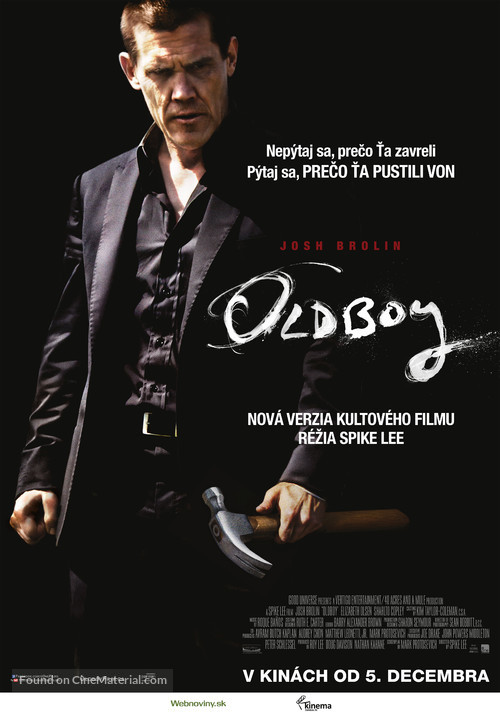 Oldboy - Slovak Movie Poster