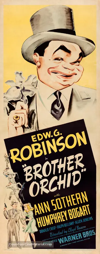Brother Orchid 1940 Movie Poster