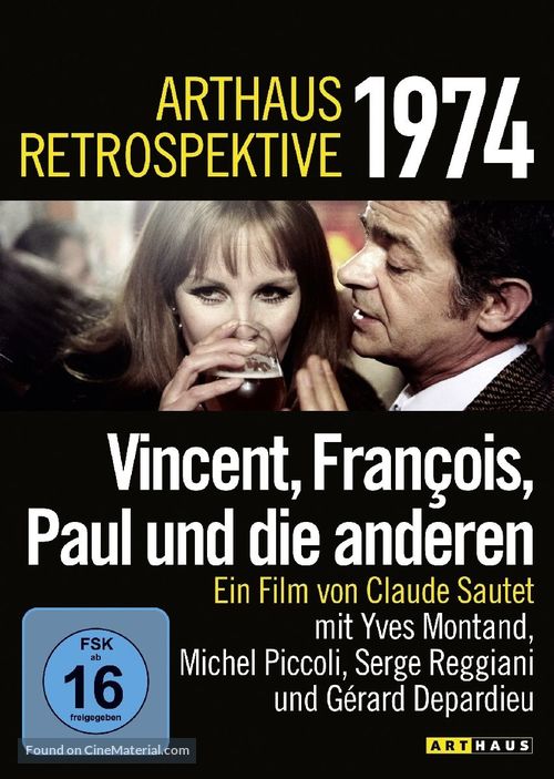 Vincent, Fran&ccedil;ois, Paul... et les autres - German DVD movie cover
