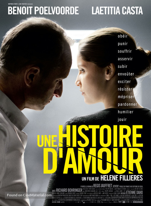 Une histoire d&#039;amour - French Movie Poster