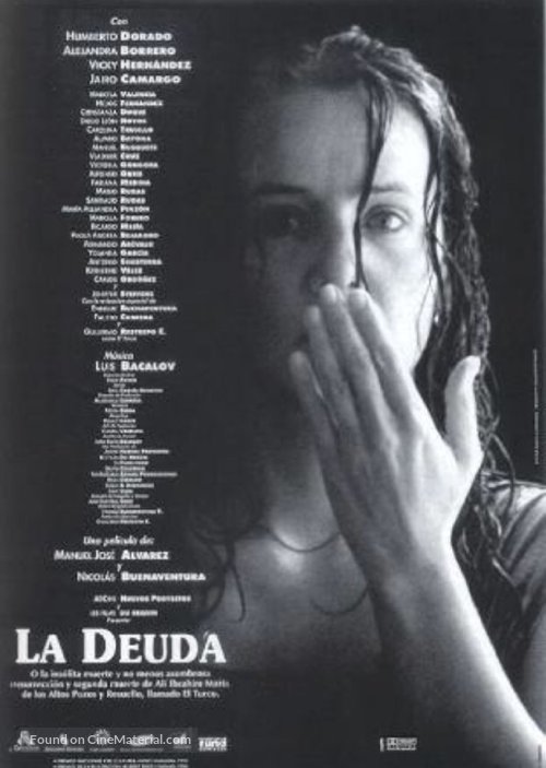 La deuda - Colombian Movie Poster