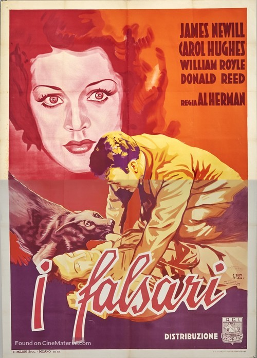 Renfrew of the Royal Mounted - Italian Movie Poster