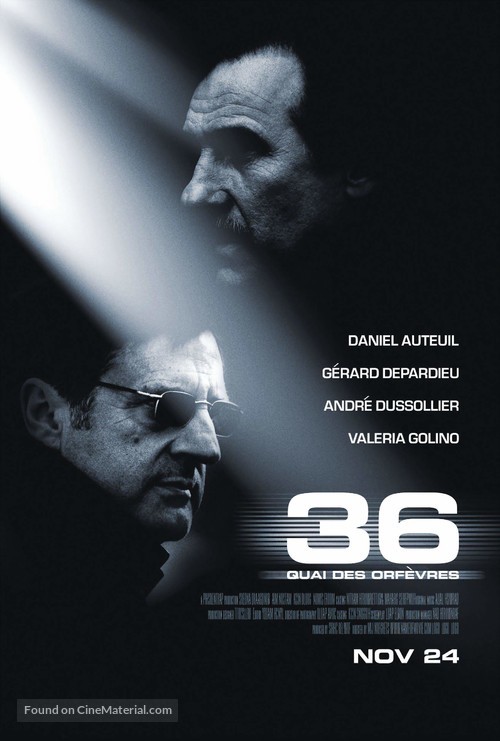 36 Quai des Orf&egrave;vres - Movie Poster