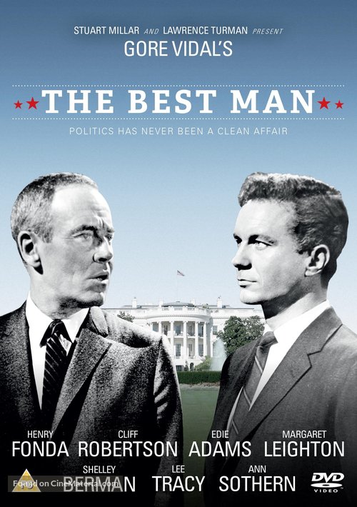 The Best Man - British DVD movie cover