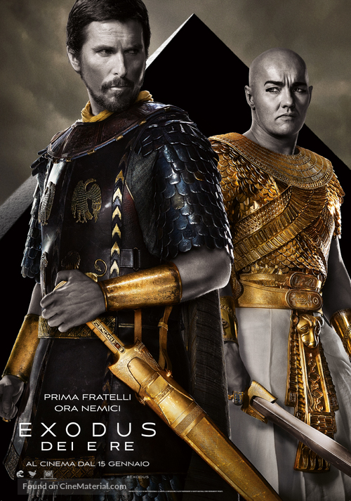 Exodus: Gods and Kings - Italian Movie Poster