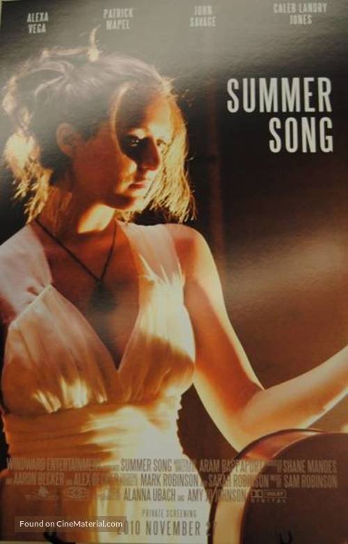 Summer Song - Movie Poster