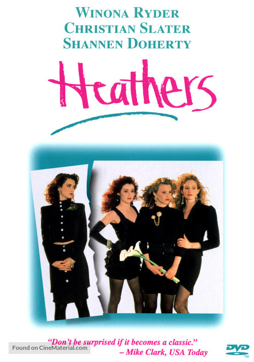 Heathers - DVD movie cover