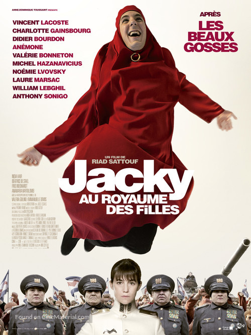 Jacky au royaume des filles - French Movie Poster