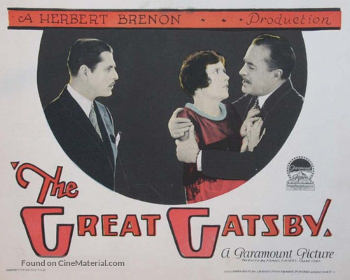 The Great Gatsby - Movie Poster