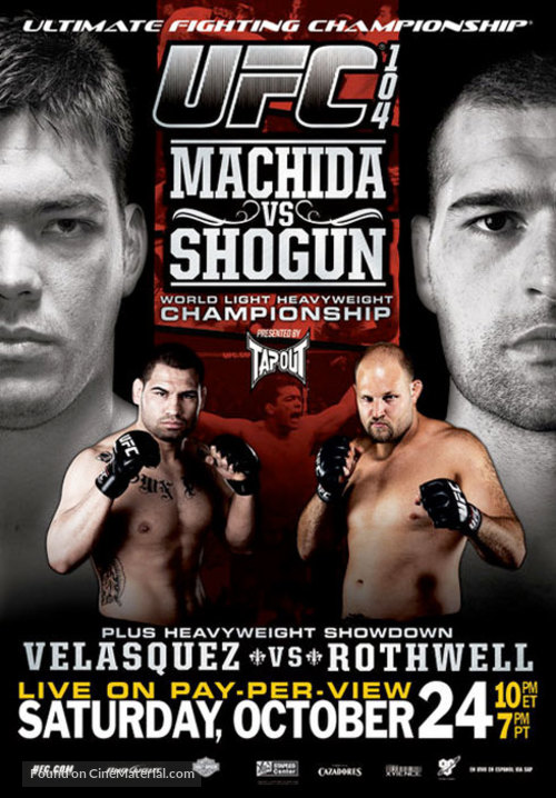 UFC 104: Machida vs. Shogun - Movie Poster