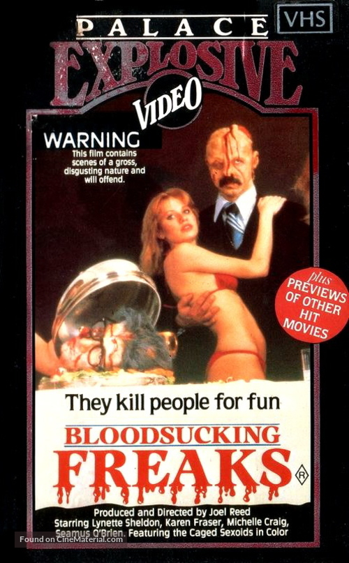 The Incredible Torture Show - Australian VHS movie cover