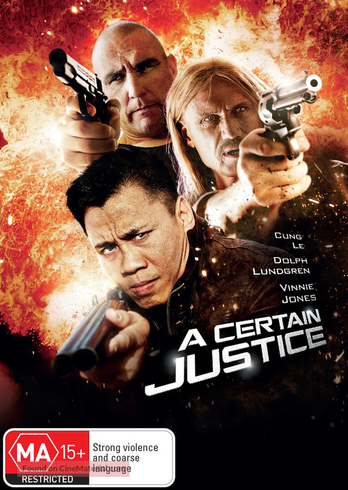 A Certain Justice - Australian DVD movie cover