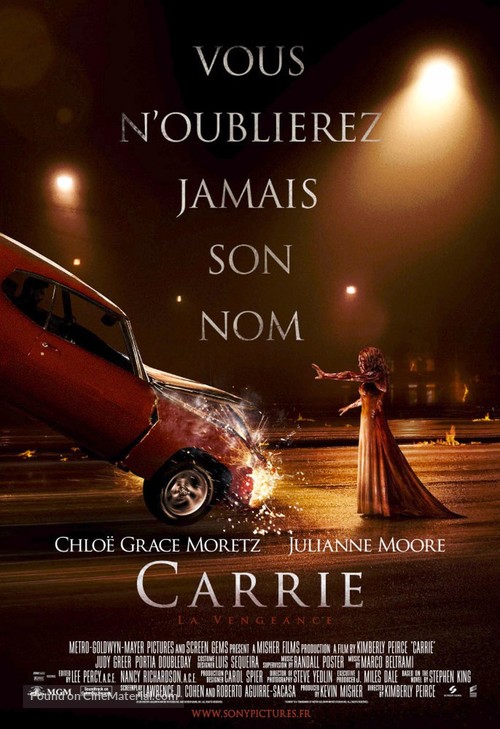 Carrie - French Movie Poster