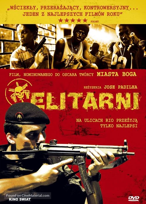Tropa de Elite - Polish DVD movie cover