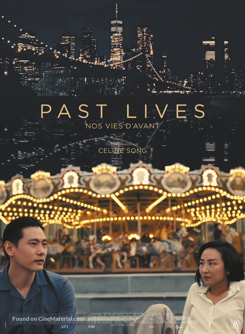 Past Lives - French Movie Poster