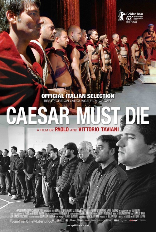 Cesare deve morire - Movie Poster