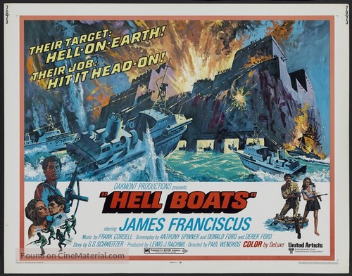 Hell Boats - Theatrical movie poster