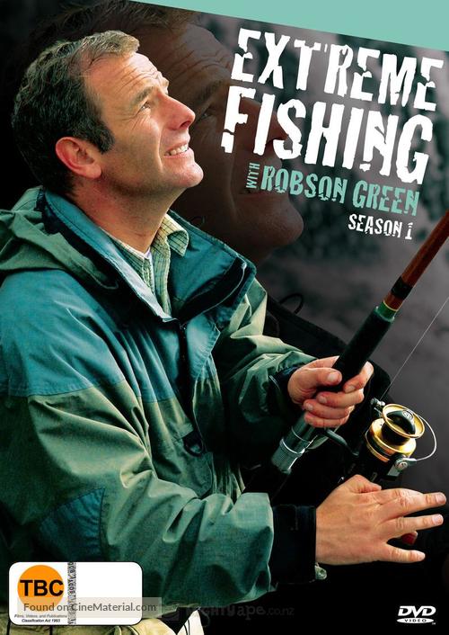 &quot;Extreme Fishing with Robson Green&quot; - New Zealand DVD movie cover