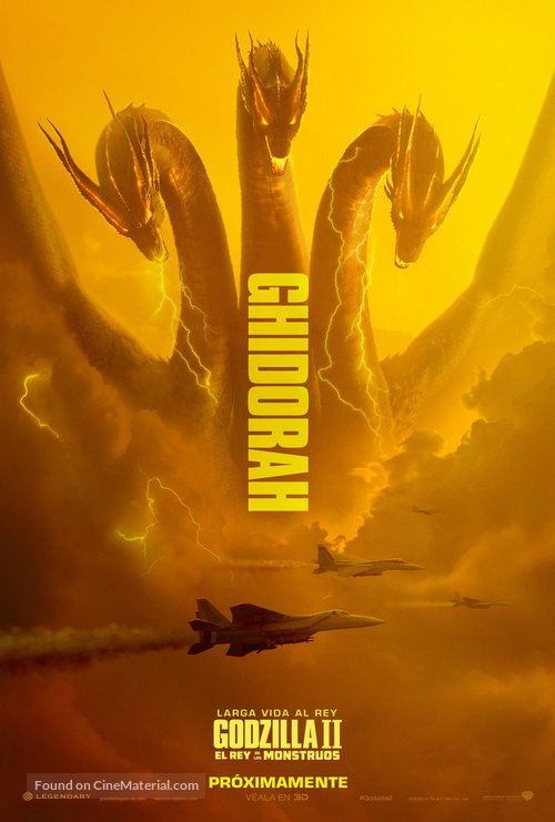 Godzilla: King of the Monsters - Mexican Movie Poster