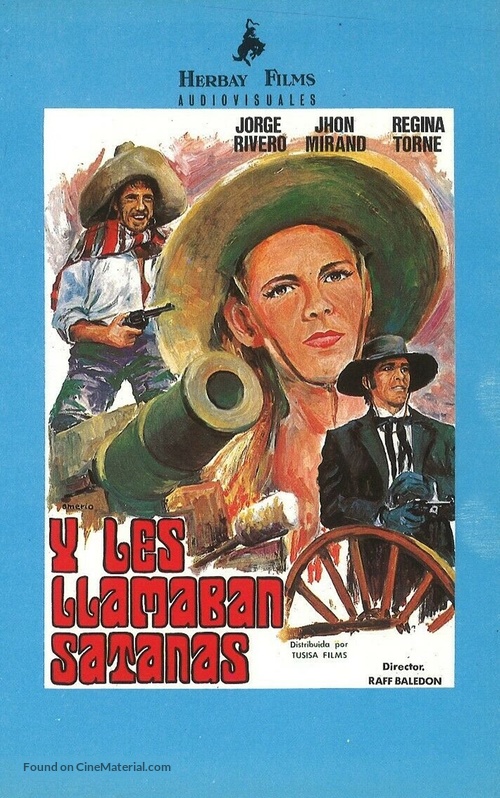 Los hijos de Satan&aacute;s - Spanish VHS movie cover