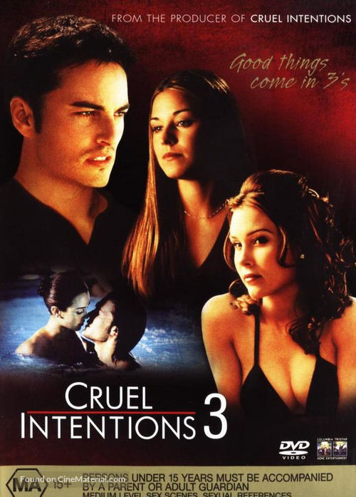 Cruel Intentions 3 - Australian poster