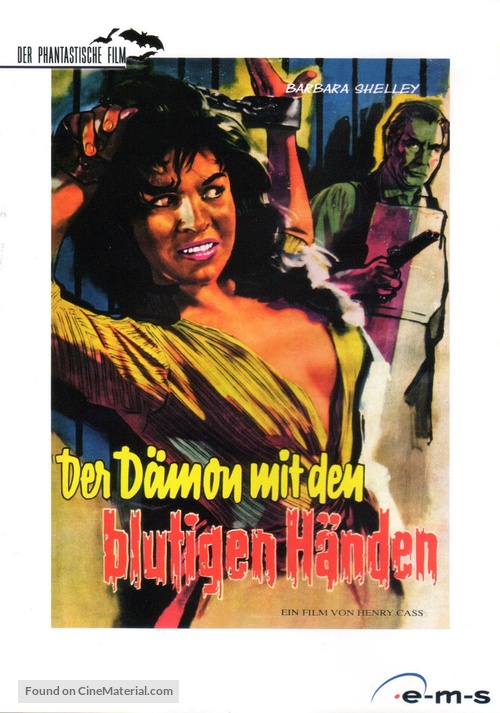 Blood of the Vampire - German DVD movie cover