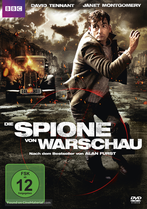 Spies of Warsaw - German DVD movie cover